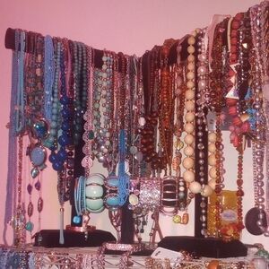 Colorful Beaded Necklace Collection